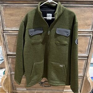 Ascend Green and Gray Performance Jacket